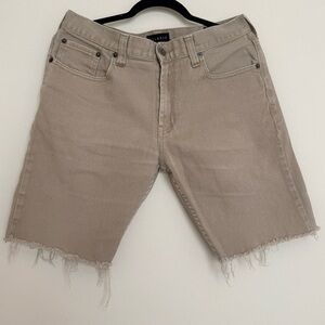 Bullhead Denim Tan Shorts Slim W 33 L 30